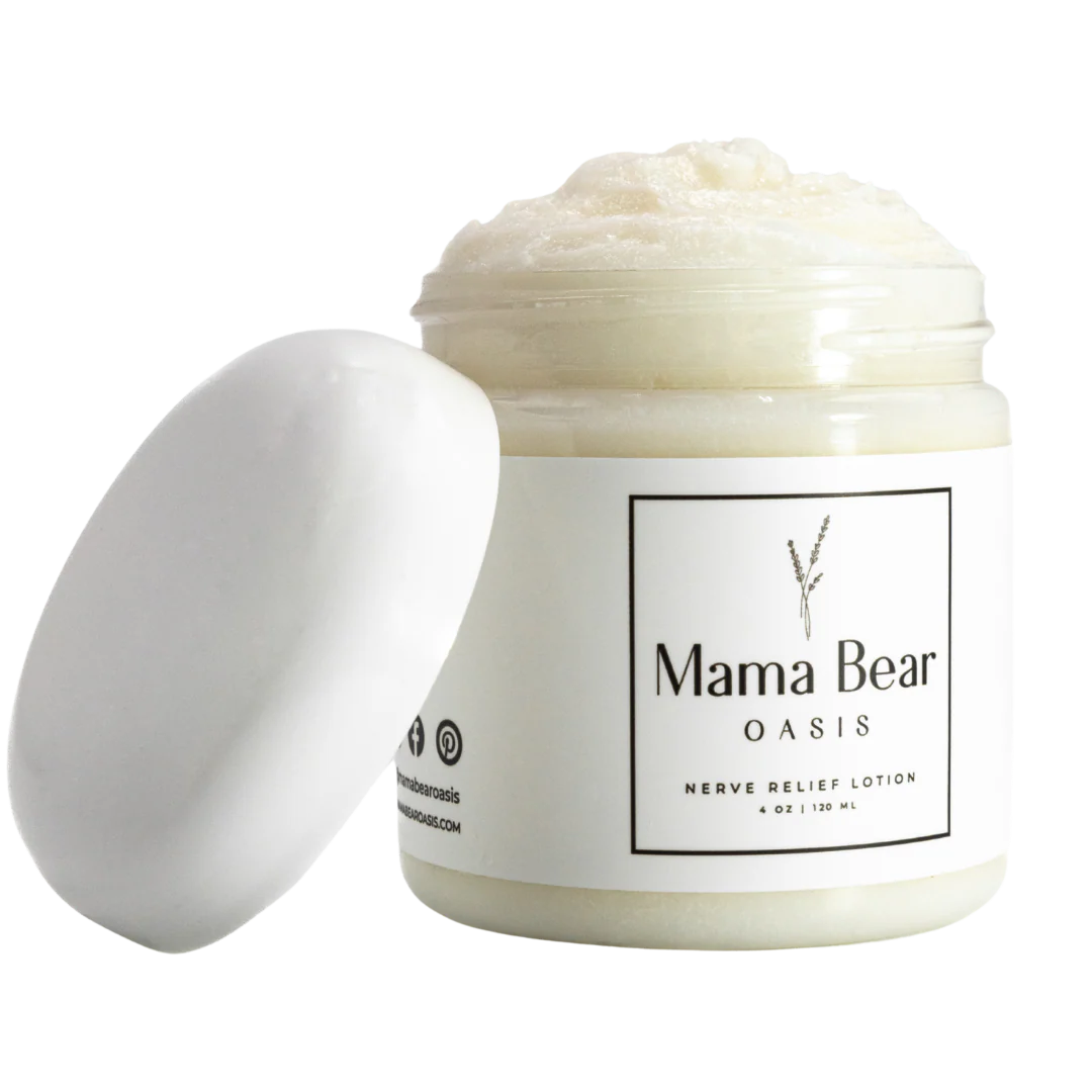 Mama Bear Oasis Magnesium Cream - Magnesium Lotion for Feet (Pack of 1)