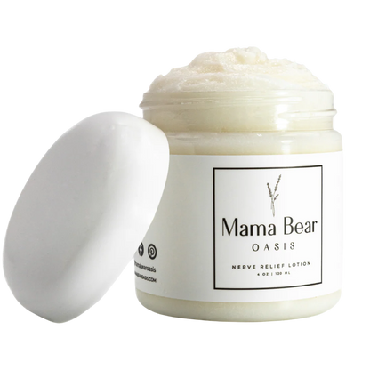 Mama Bear Oasis Magnesium Cream - Magnesium Lotion for Feet (Pack of 1)